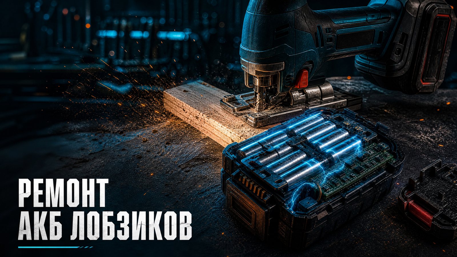 Ремонт аккумуляторов лобзиков