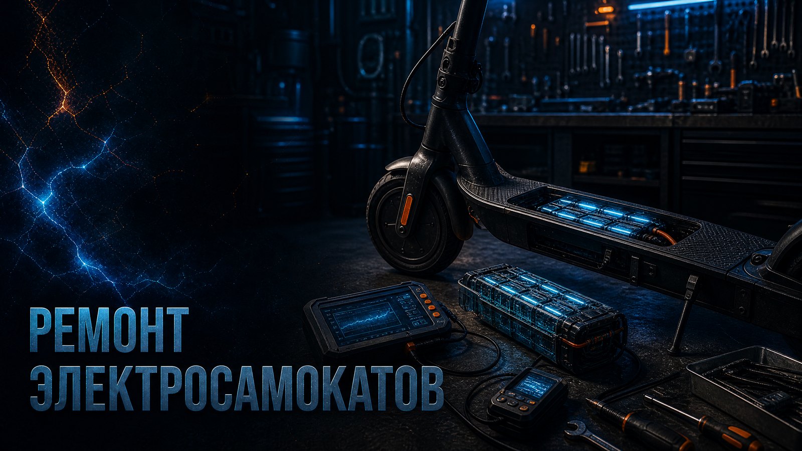 Ремонт электросамокатов