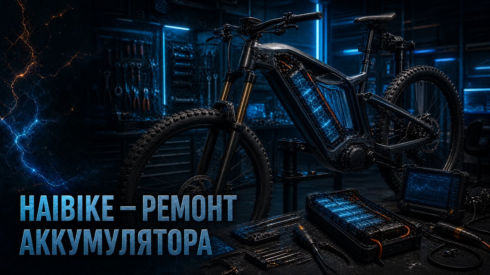 Haibike — ремонт аккумулятора