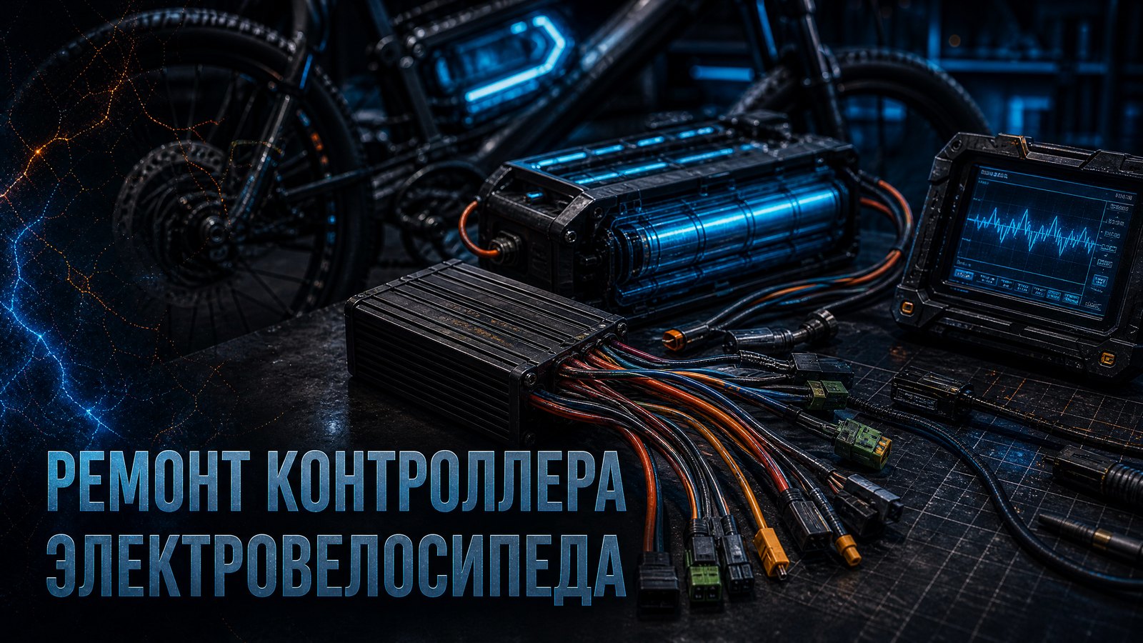 Ремонт контроллера электровелосипеда
