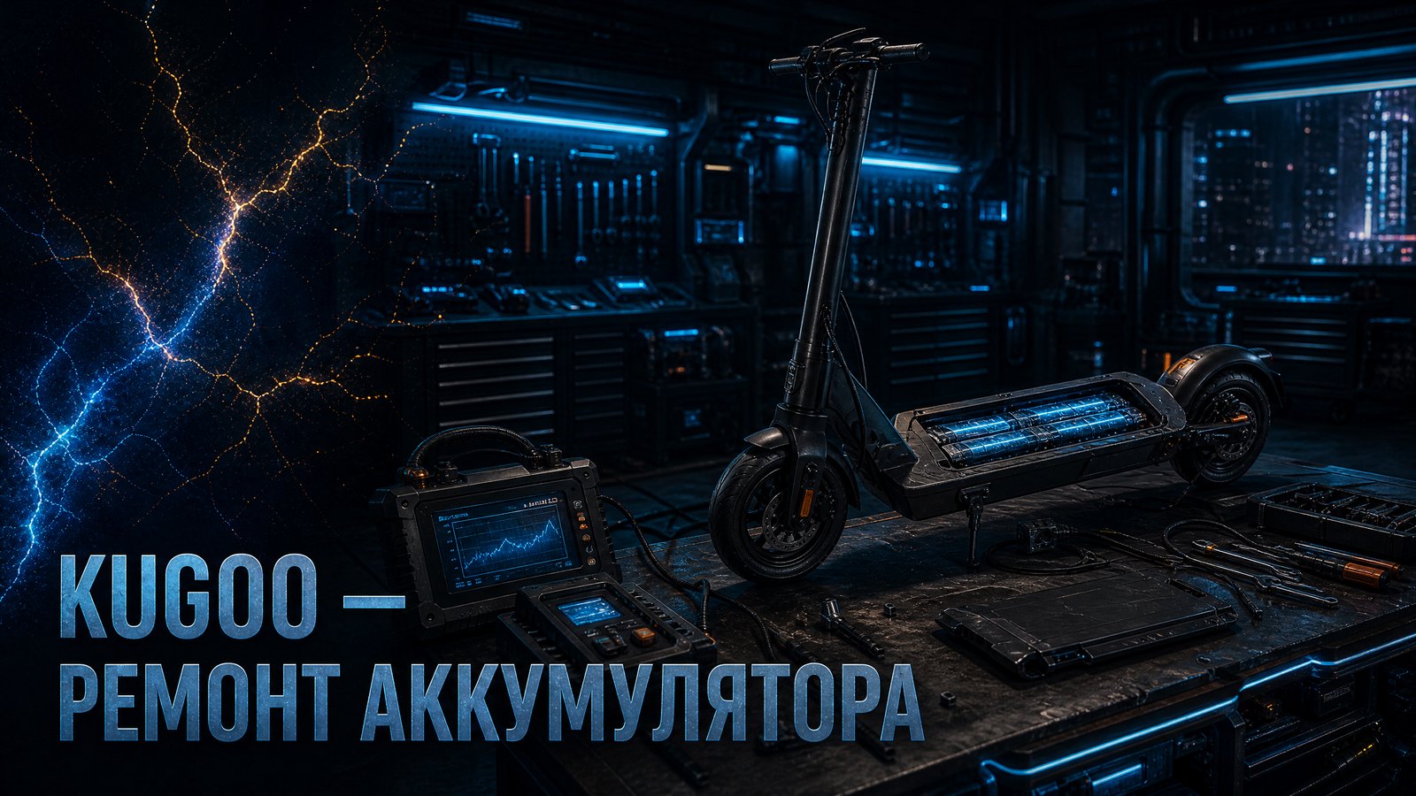 Kugoo — ремонт аккумулятора