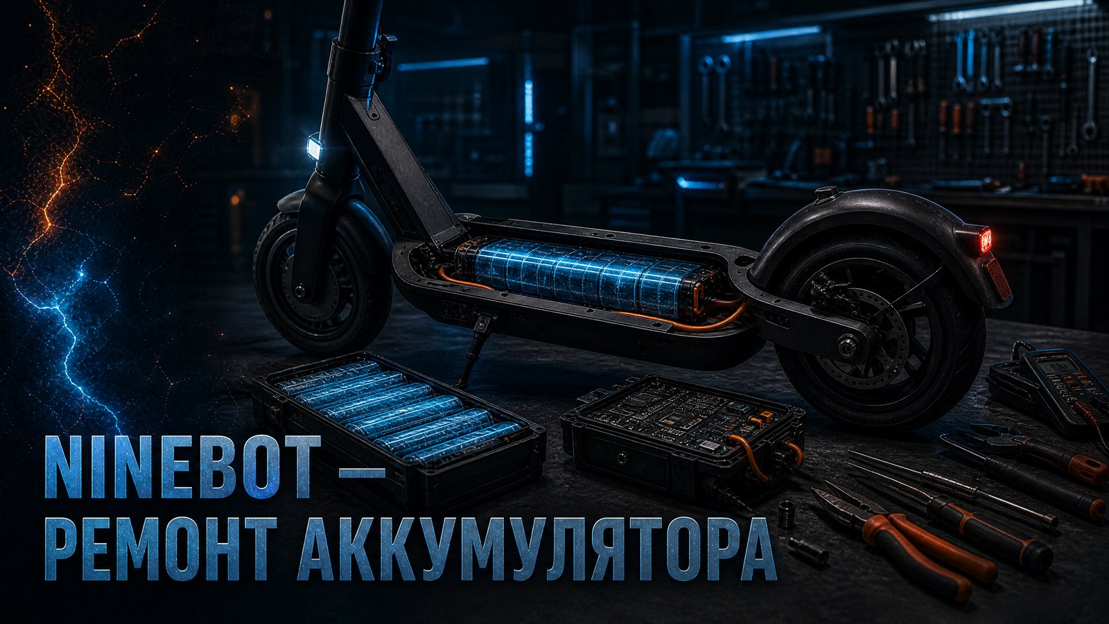 Ninebot — ремонт аккумулятора