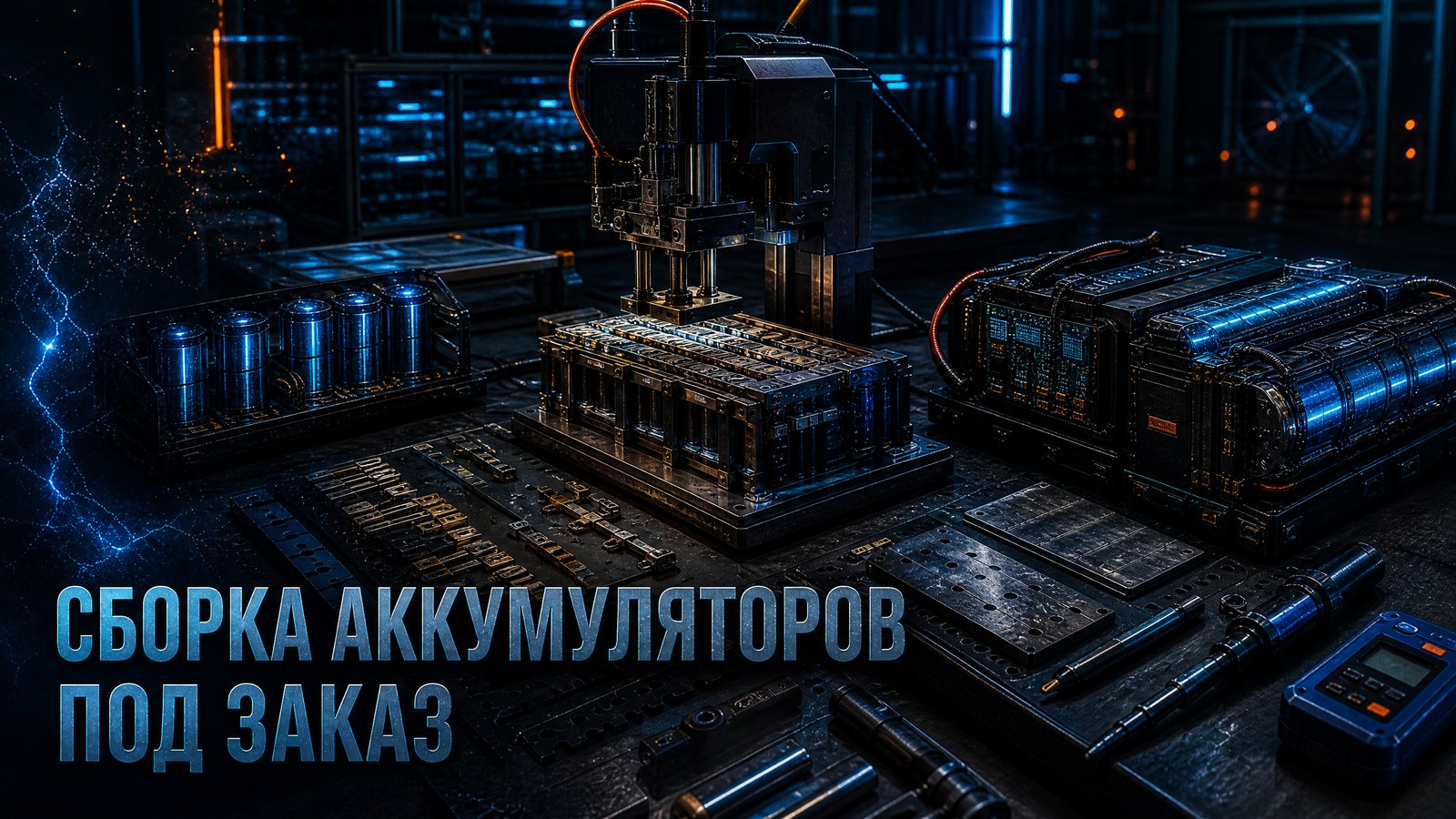 Сборка аккумуляторов под заказ